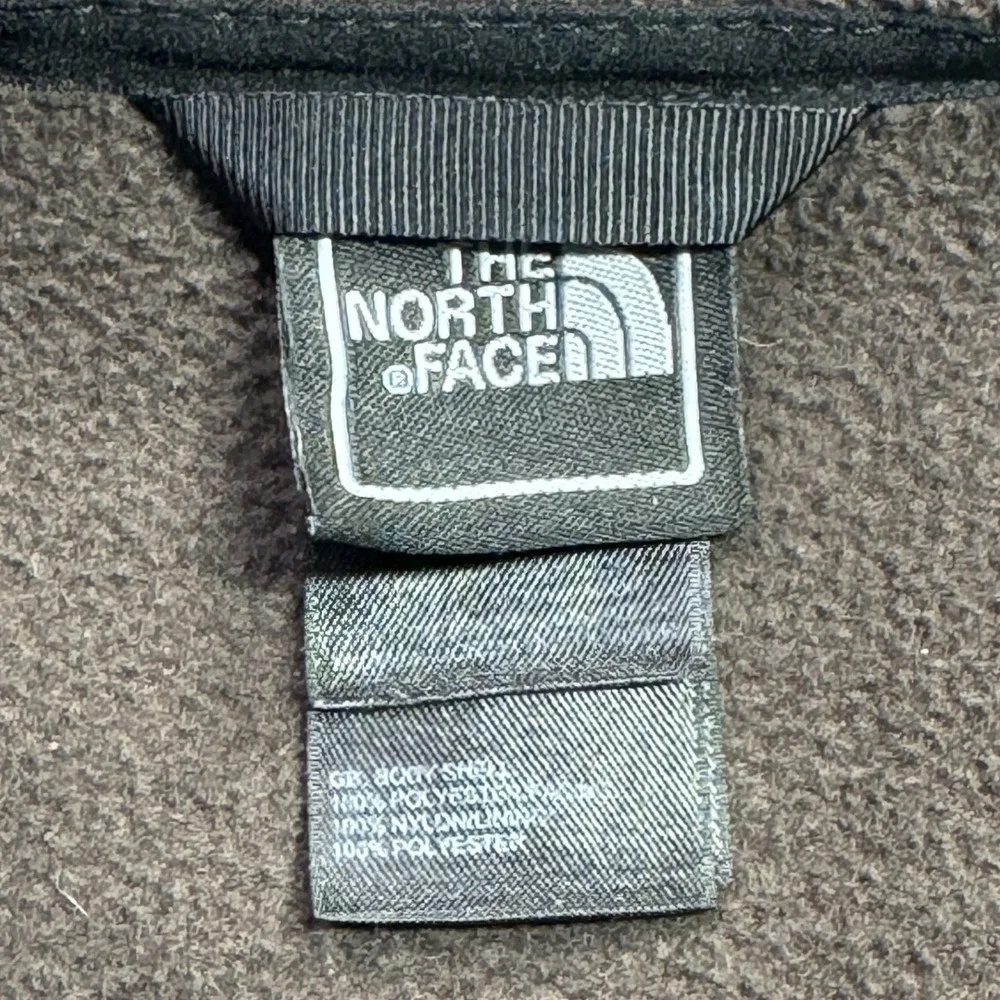 The North Face Fleece Jacket Mens Large Brown Full Zip Outdoor Hiking